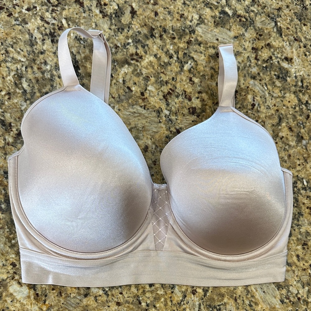 Bali Cream Corset Band Bra, 36DDD